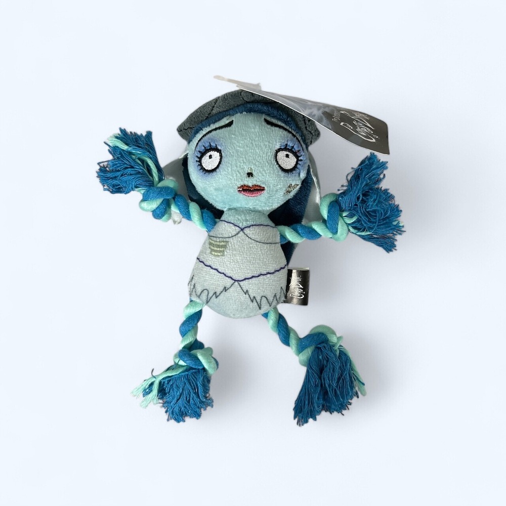Warner Bros Corpse Bride 9" Rope Toy Sally Pet Toy